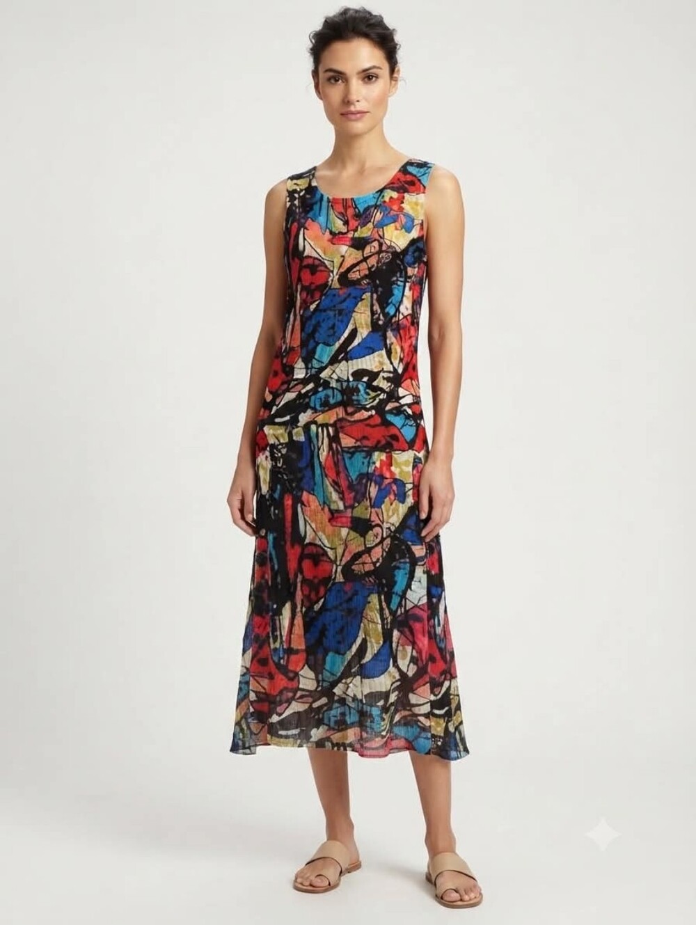 🧨🧨ClothesHead Dress Abstract Multicolor Size Small